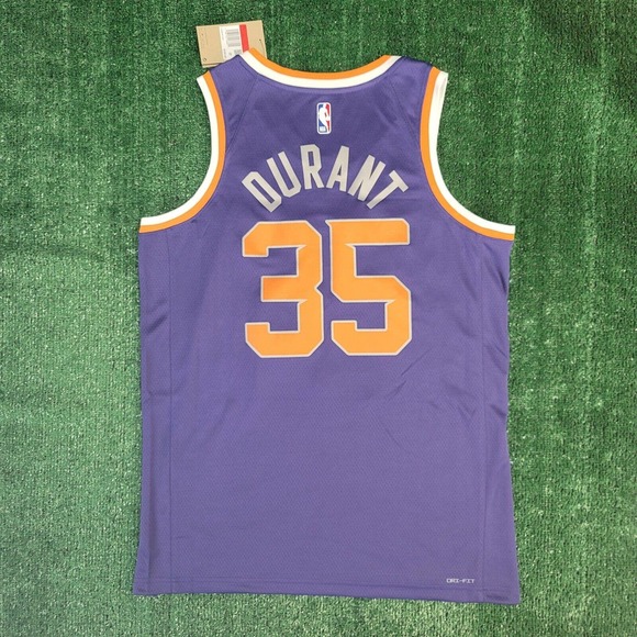NWT Nike NBA Swingman Icon 2022 Phoenix Suns Kevin Durant #35 Jersey Sz L 48 - Picture 9 of 13